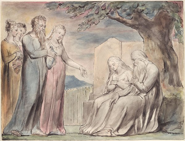 Blake Book of Job Linell by William Blake