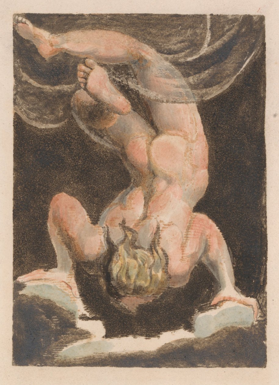 The First Book of Urizen, Plate 15 (Bentley 14) by William Blake