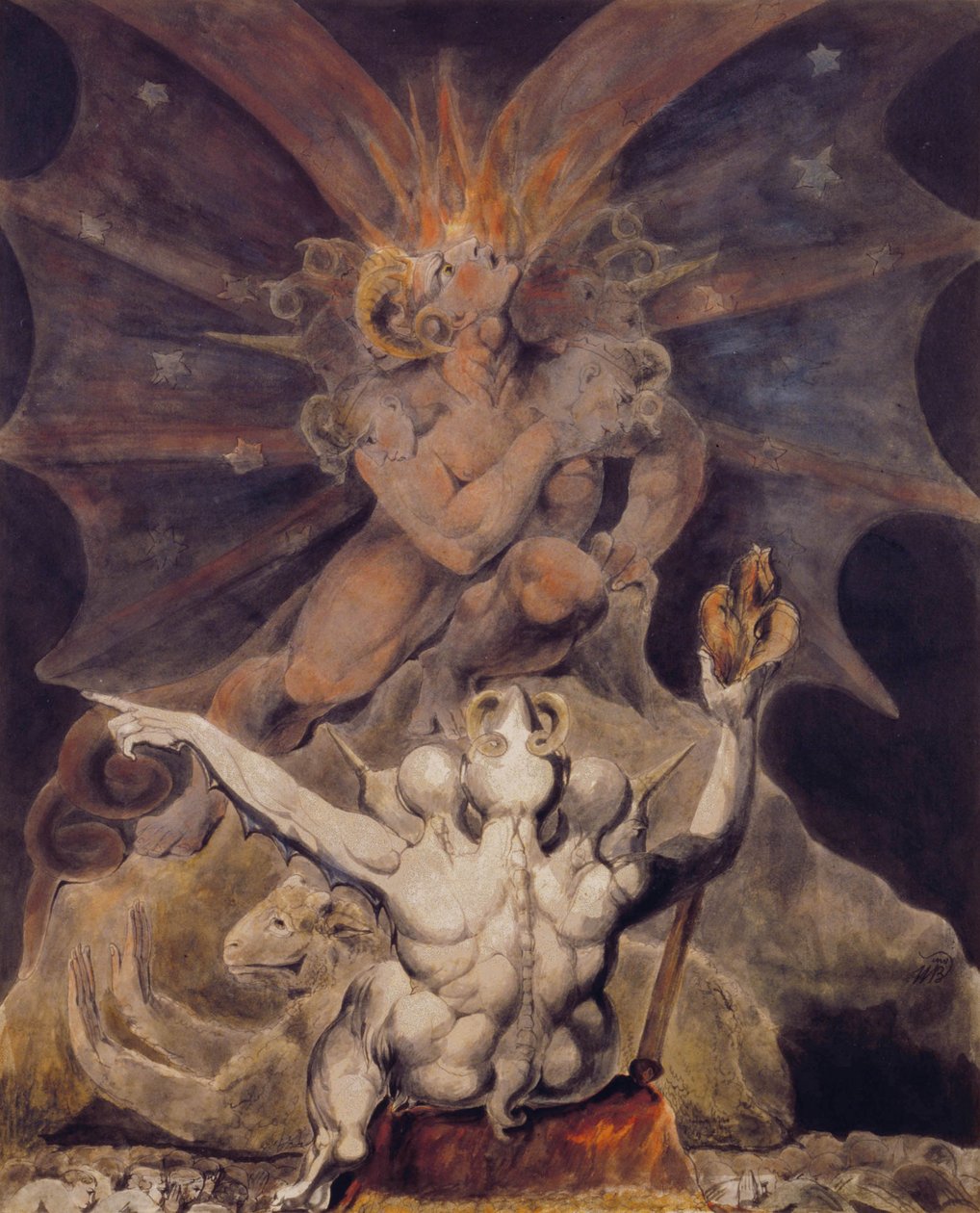 The Number of the Beast is 666 by William Blake