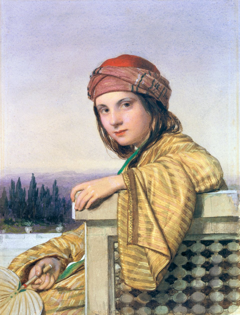 Portrait of a Turkish Girl, 1864 by William Dobson