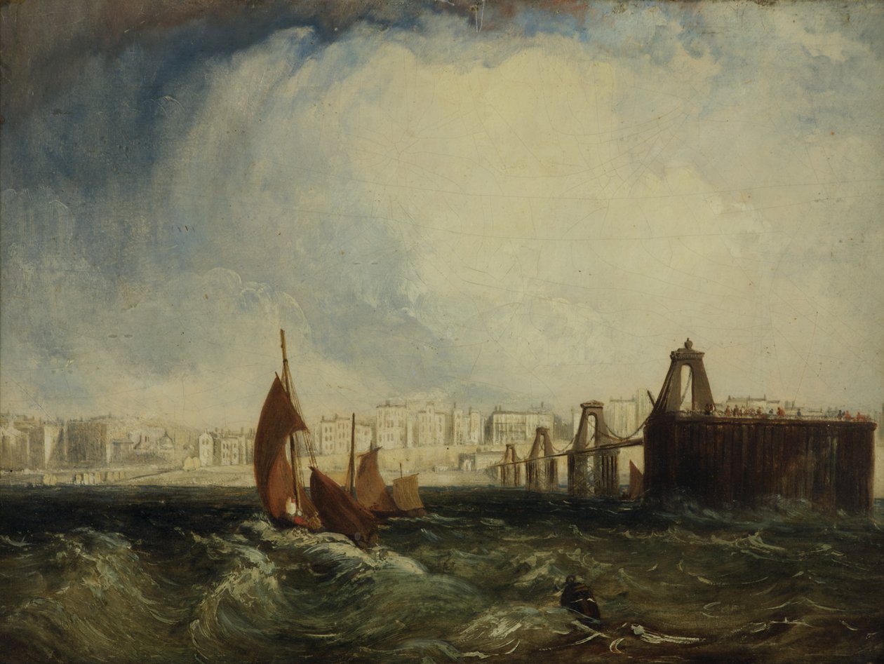 Brighton from the Sea by Clarkson Frederick Stanfield