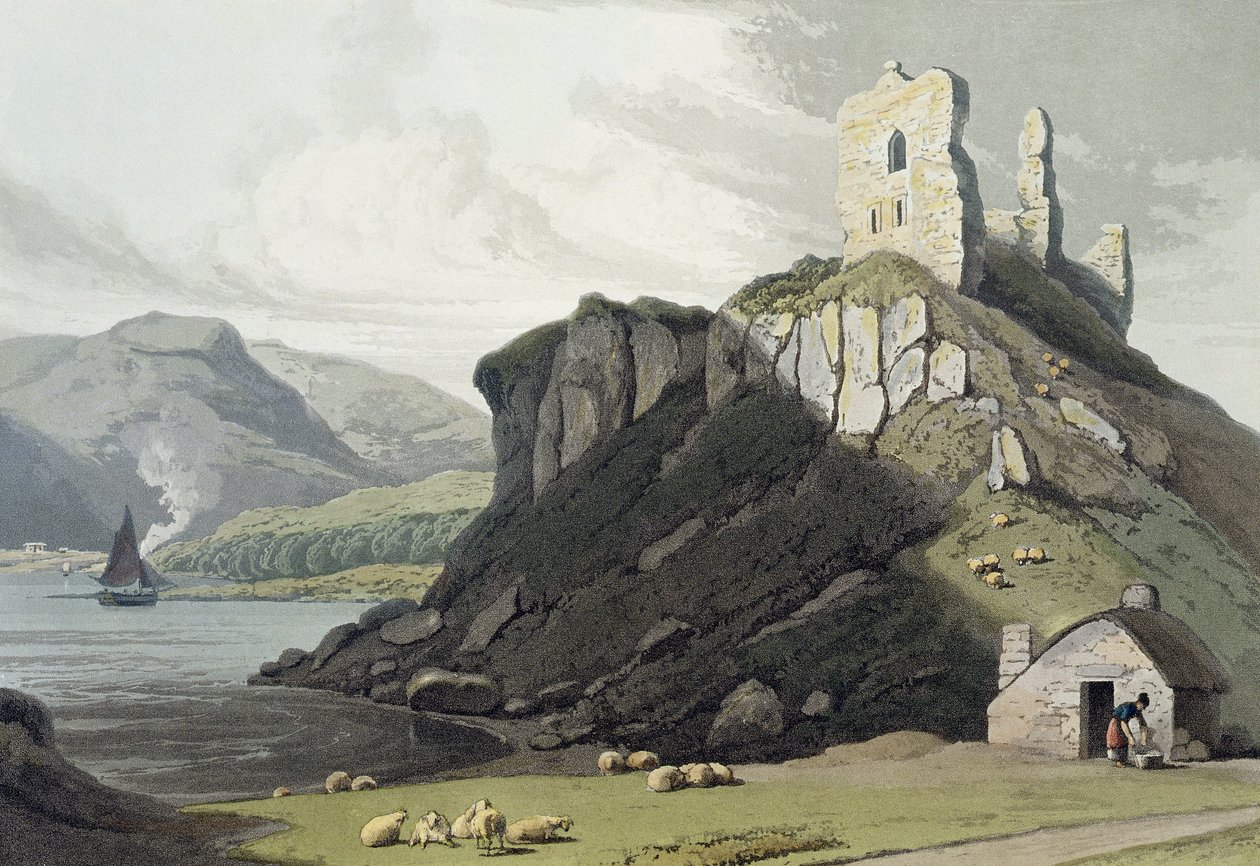 Arros Castle, Isle of Mull, from 