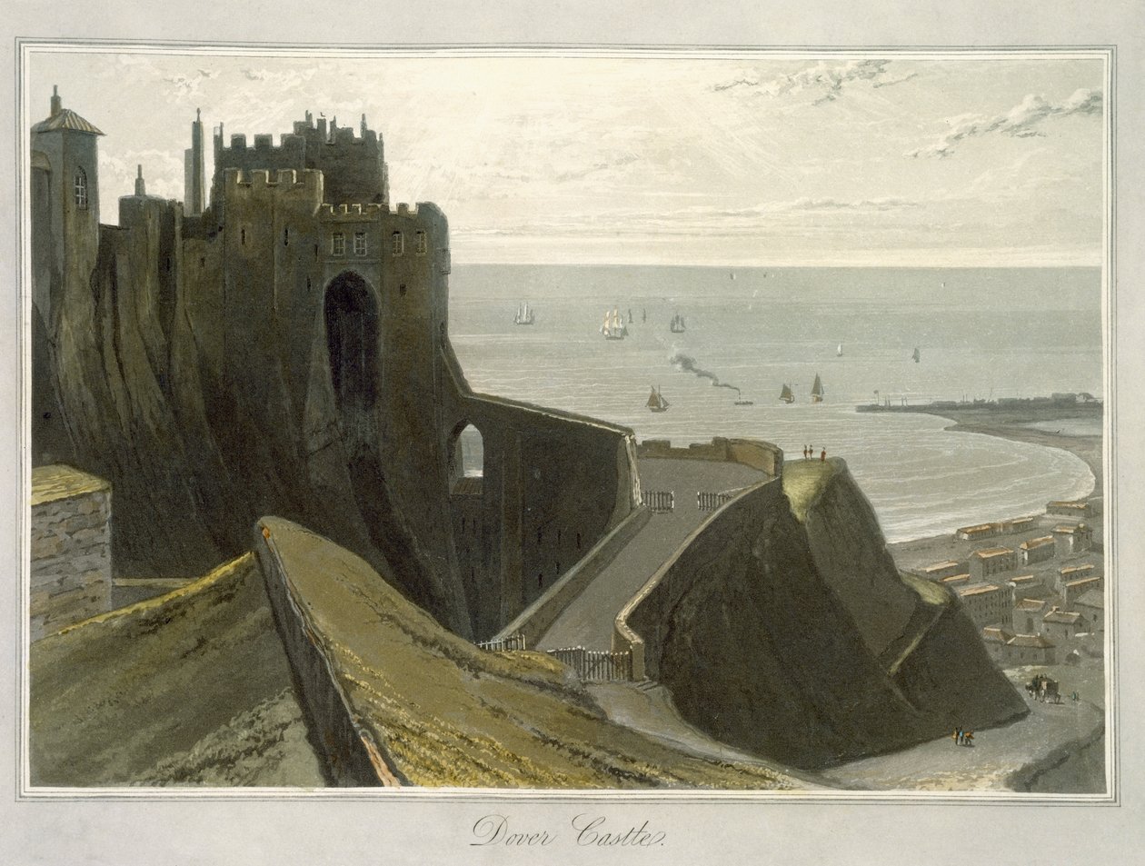 Dover Castle, from 