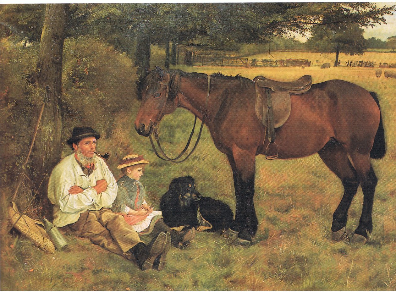 Resting by William Edward Millner