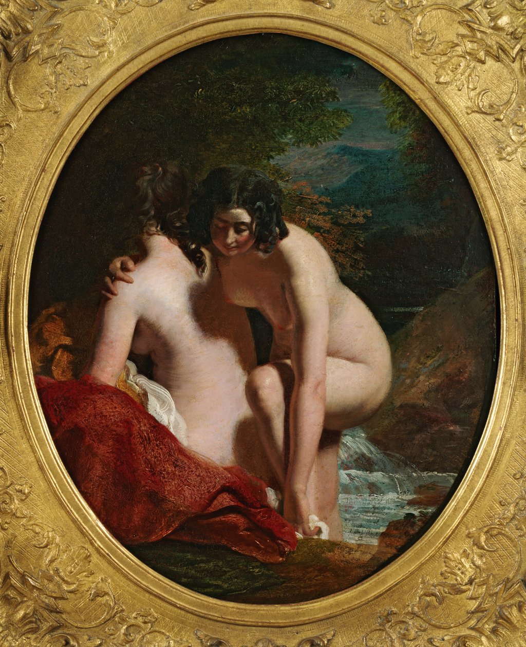 Two Girls Bathing by William Etty