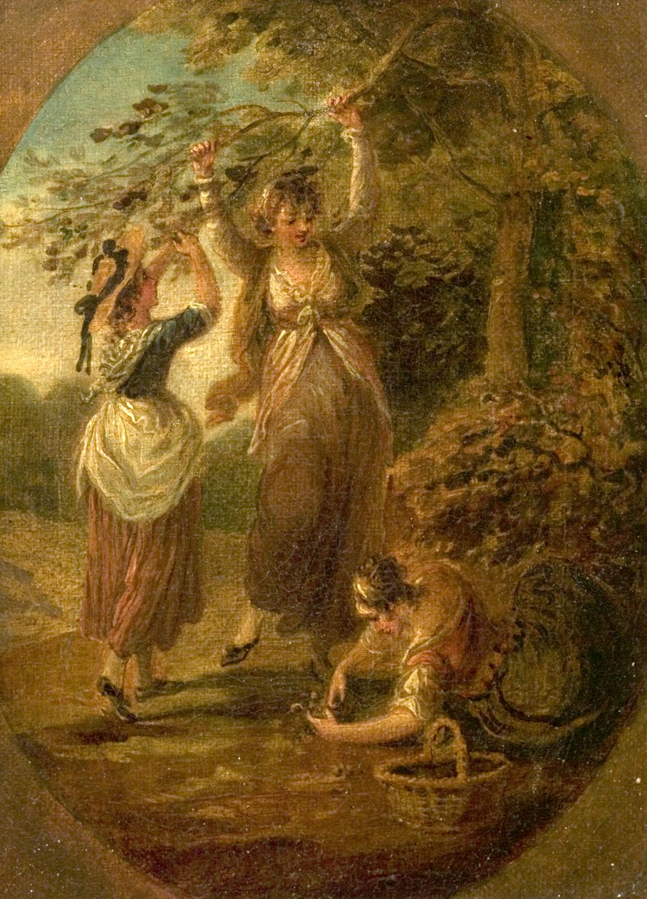 The Nut-Gatherers by William Hamilton