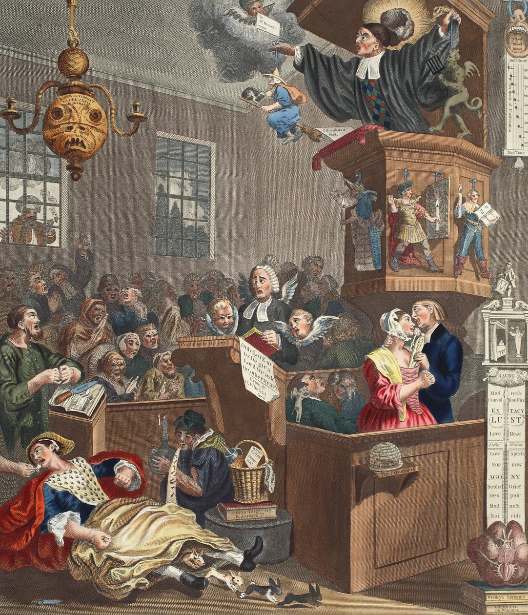 Credulity, Superstition and Fanaticism, Illustration from 