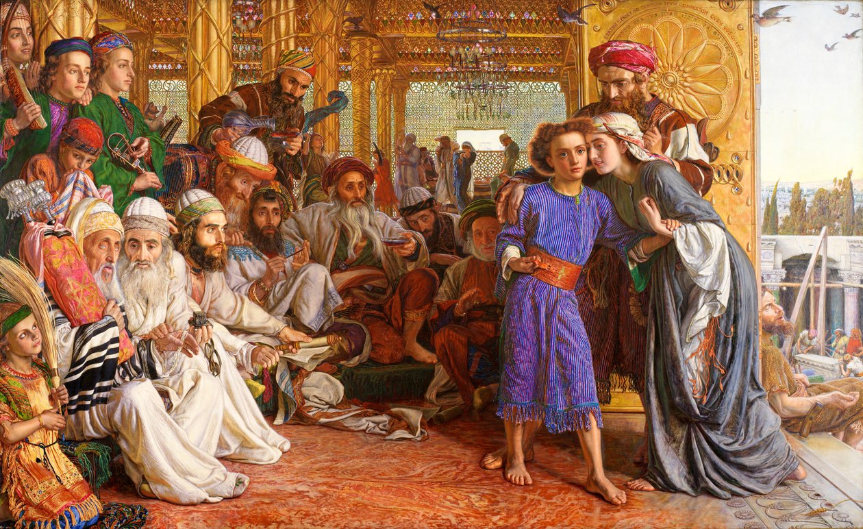 The Finding of the Savior in the Temple by William Holman Hunt