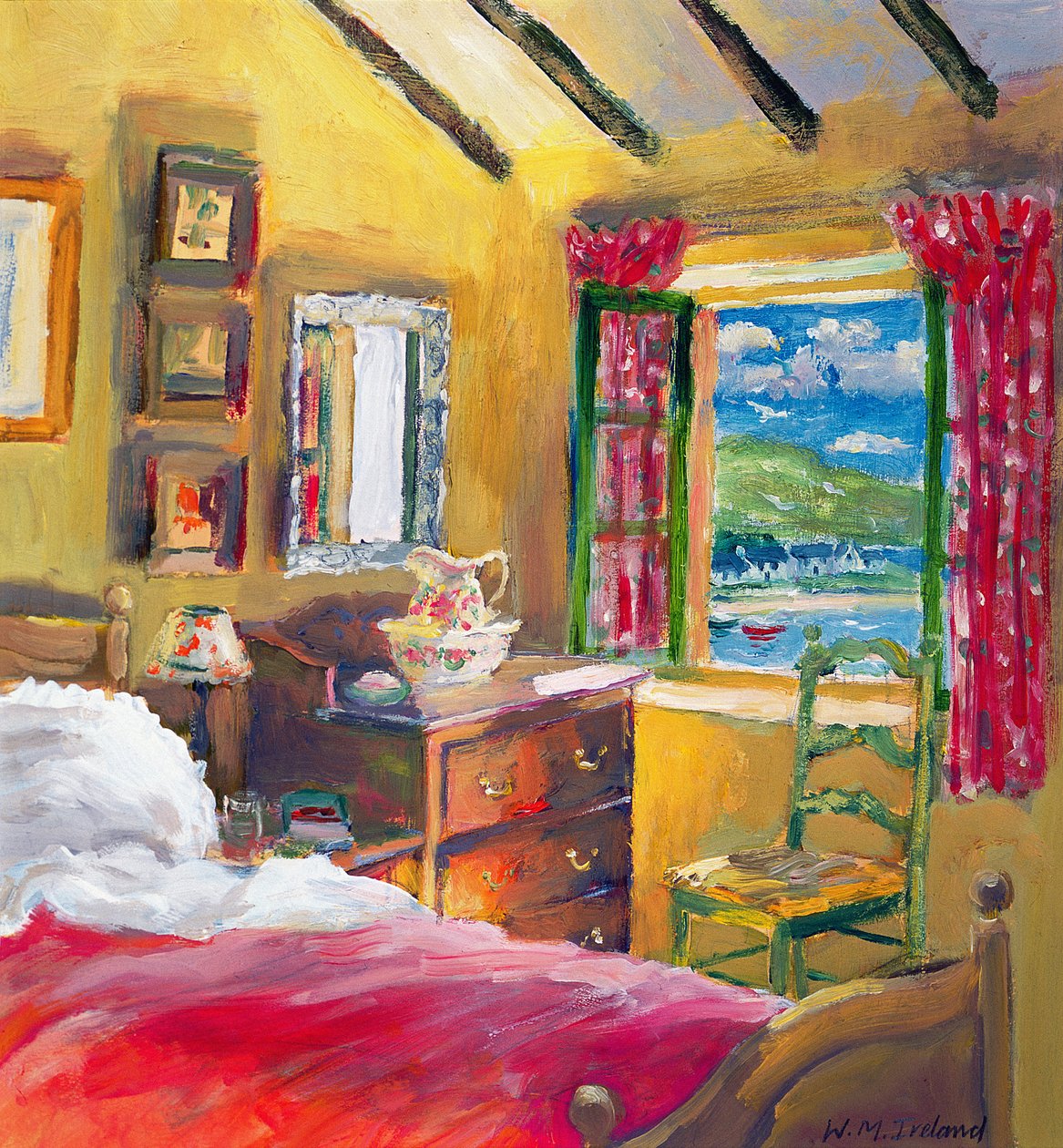 Arran View, c.2000 by William Ireland