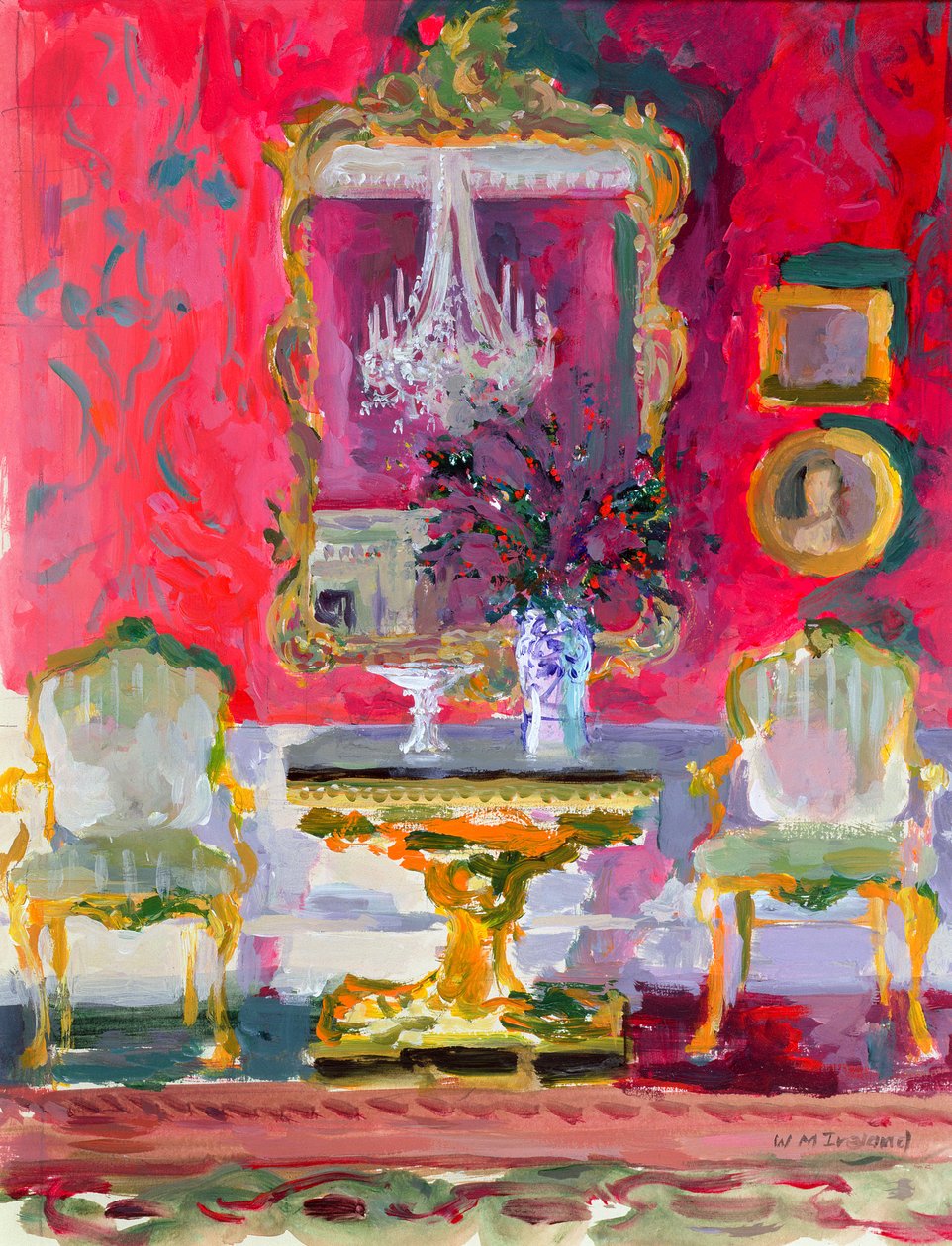Gilded Mirror, c.2000 by William Ireland