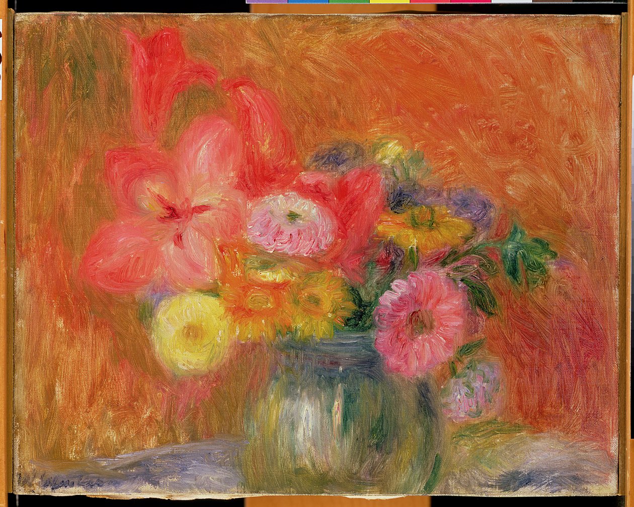 Bowl of Flowers by William James Glackens