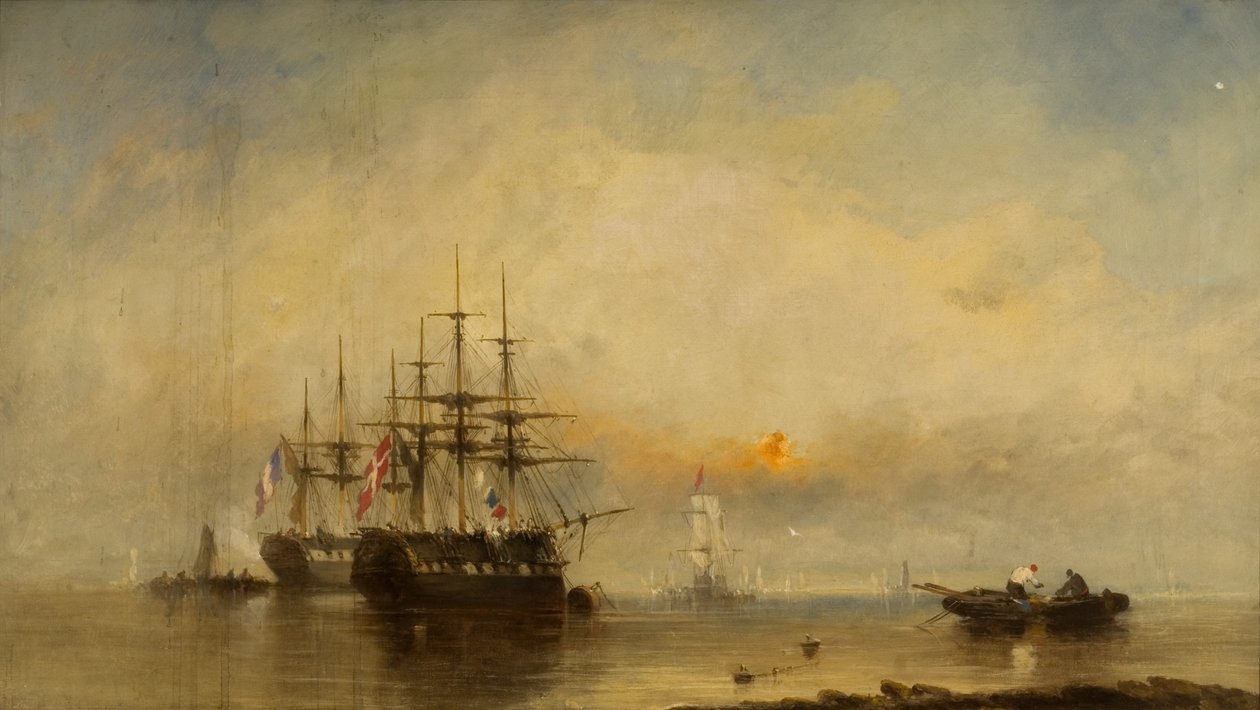 Evening on the Medway by William McAlpine