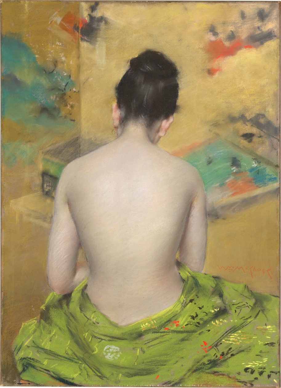 Back of a Nude by William Merritt Chase