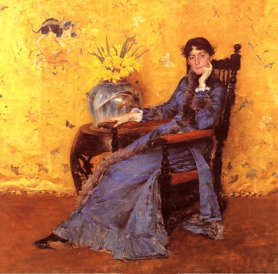 Portrait of Miss Dora Wheeler by William Merritt Chase