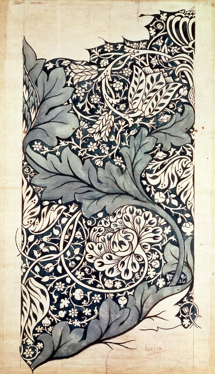 Design for Avon Chintz, c.1886 by William Morris