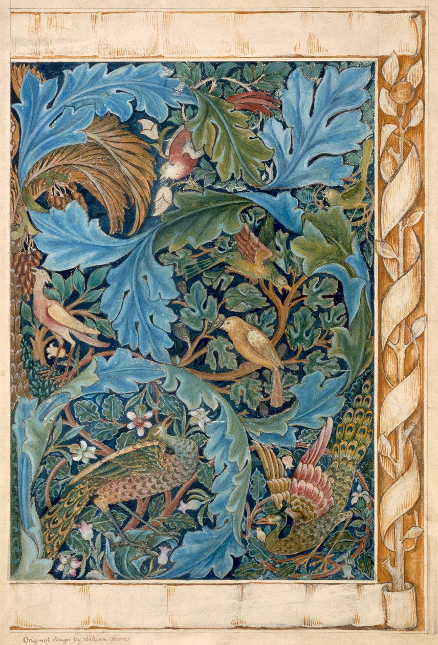 Design for Tapestry by William Morris