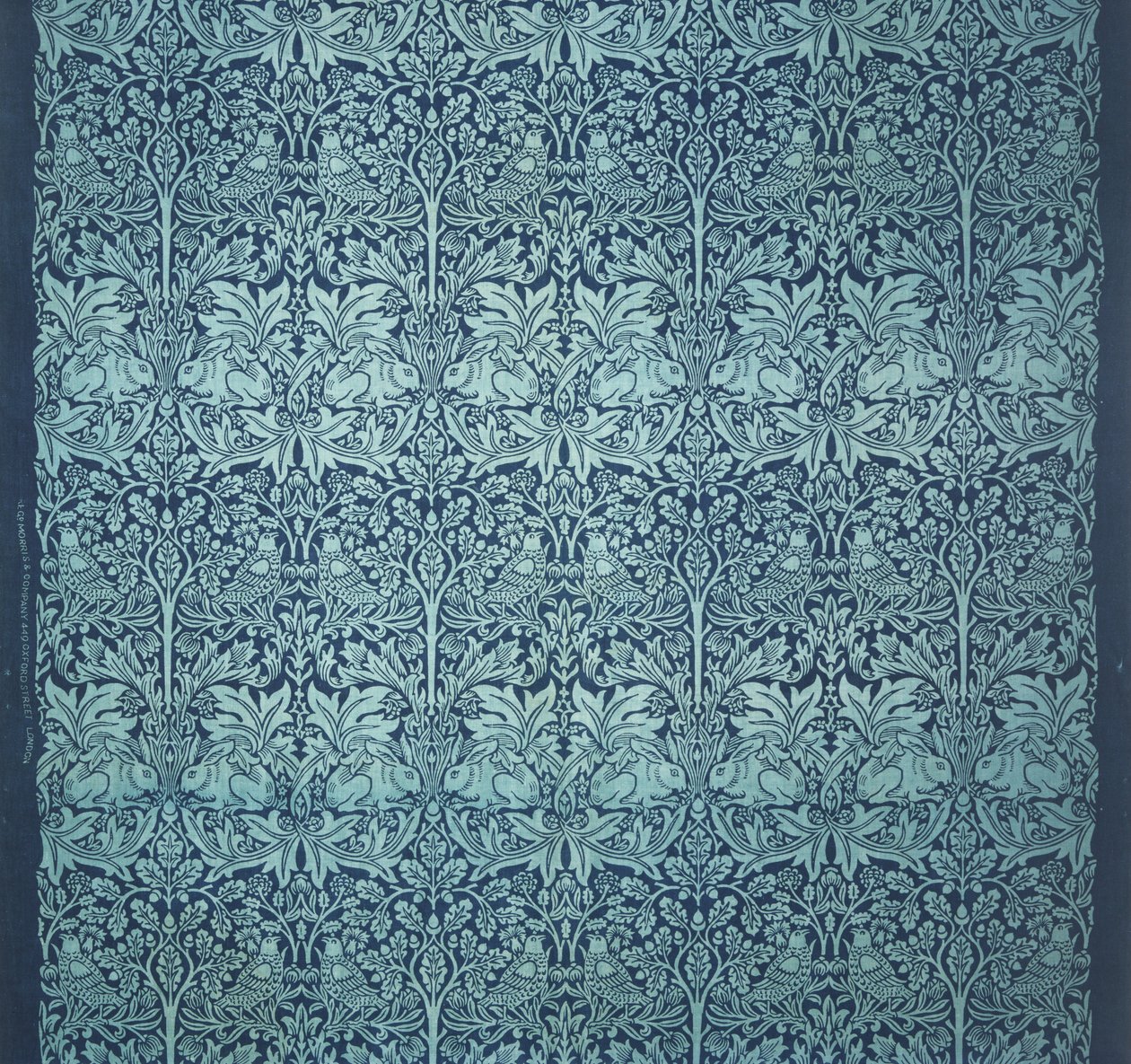 Printed Textile- Brer Rabbit by William Morris