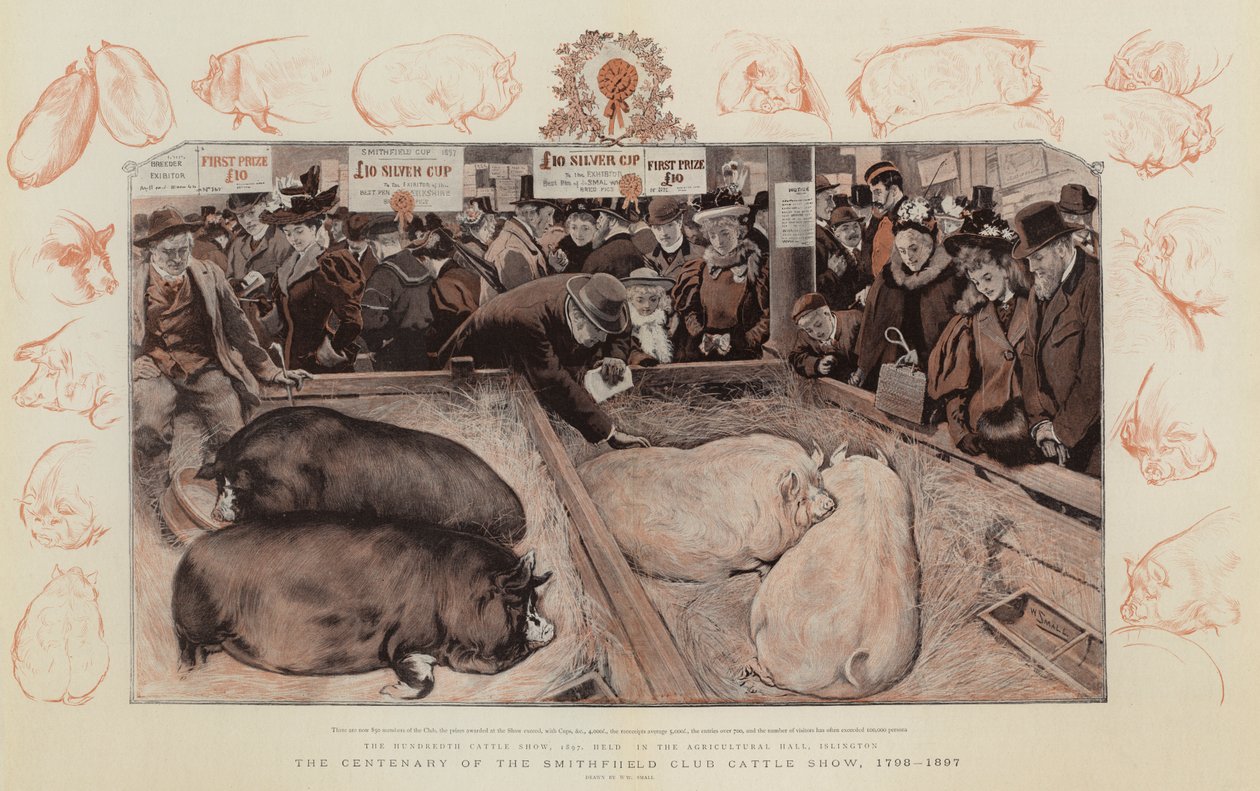 The Centenary of the Smithfield Club Cattle Show, 1798-1897 by William Small