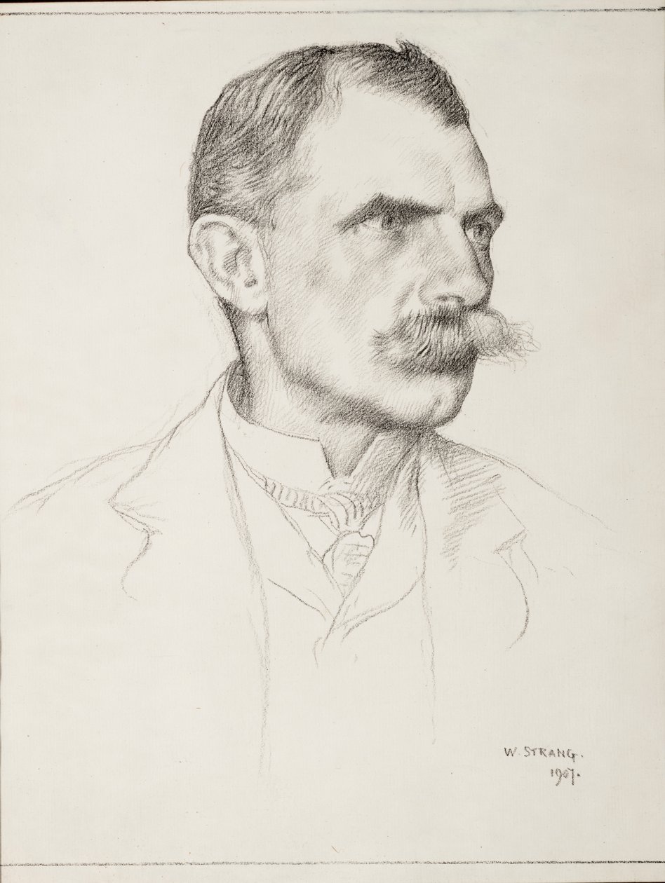 Edward Shroder Prior, architect, 1907 by William Strang