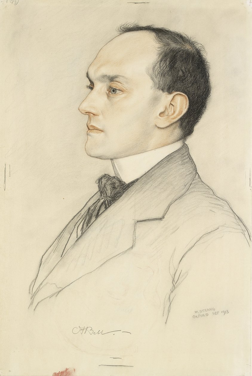 Portrait of Charles Francis Bell by William Strang