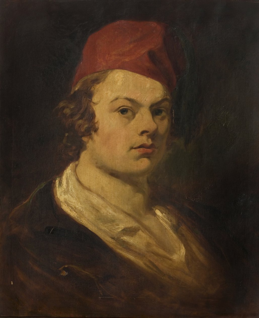 Portrait of an Unknown Man in a Red Cap by William Thomas Roden