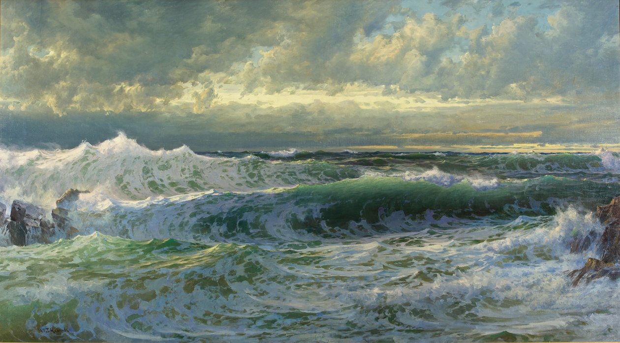 After a Gale, 1903 by William Trost Richards