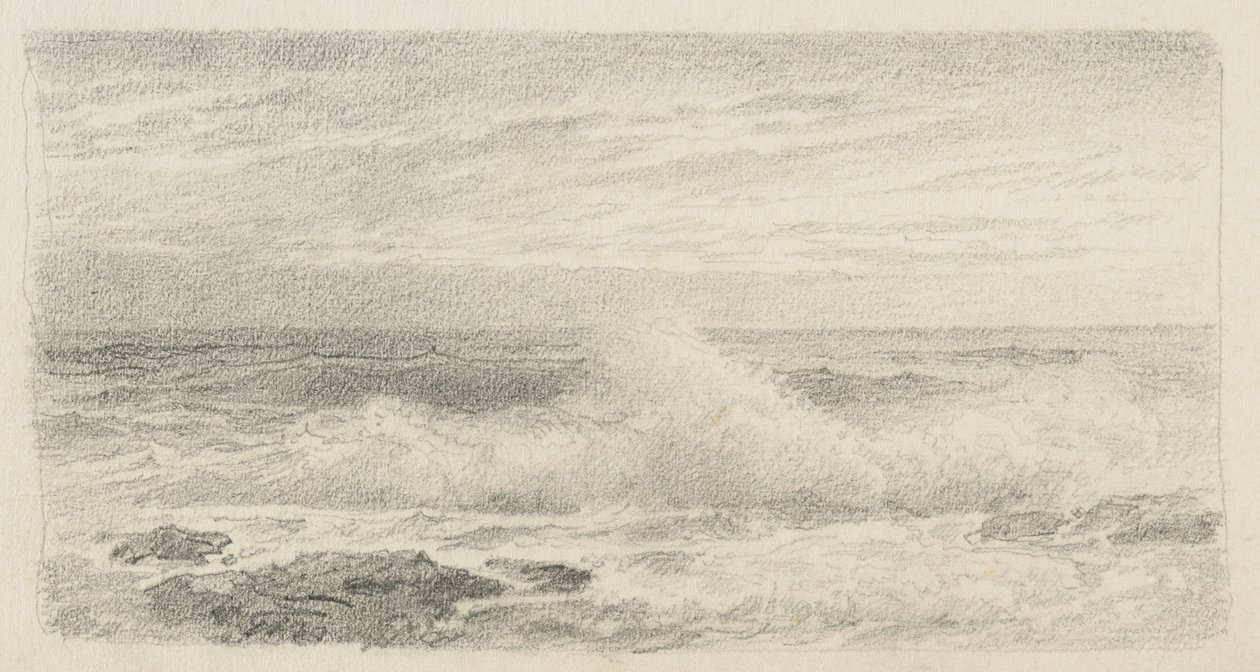 Seascape with Spray by William Trost Richards