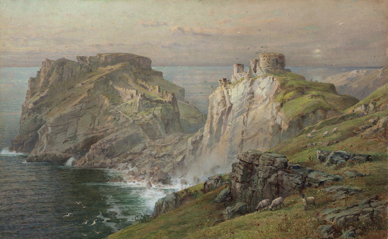 Tintagel, 1881 by William Trost Richards