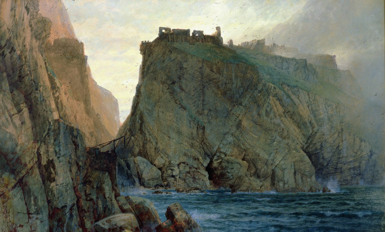 Tintagel on the Cornish Coast by William Trost Richards