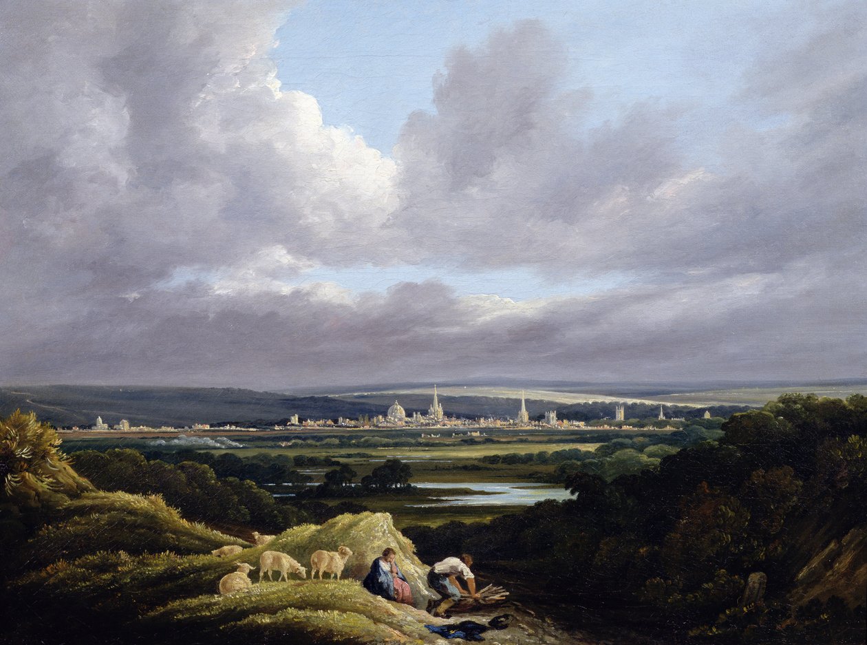 View of Oxford from a Distance by Joseph Mallord William Turner
