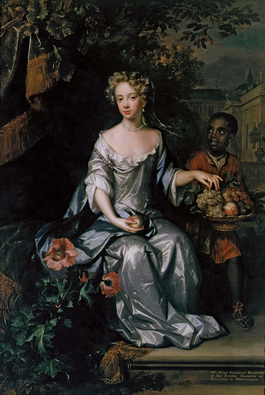 Mary Grimston (1675-84) by William Wissing or Wissmig