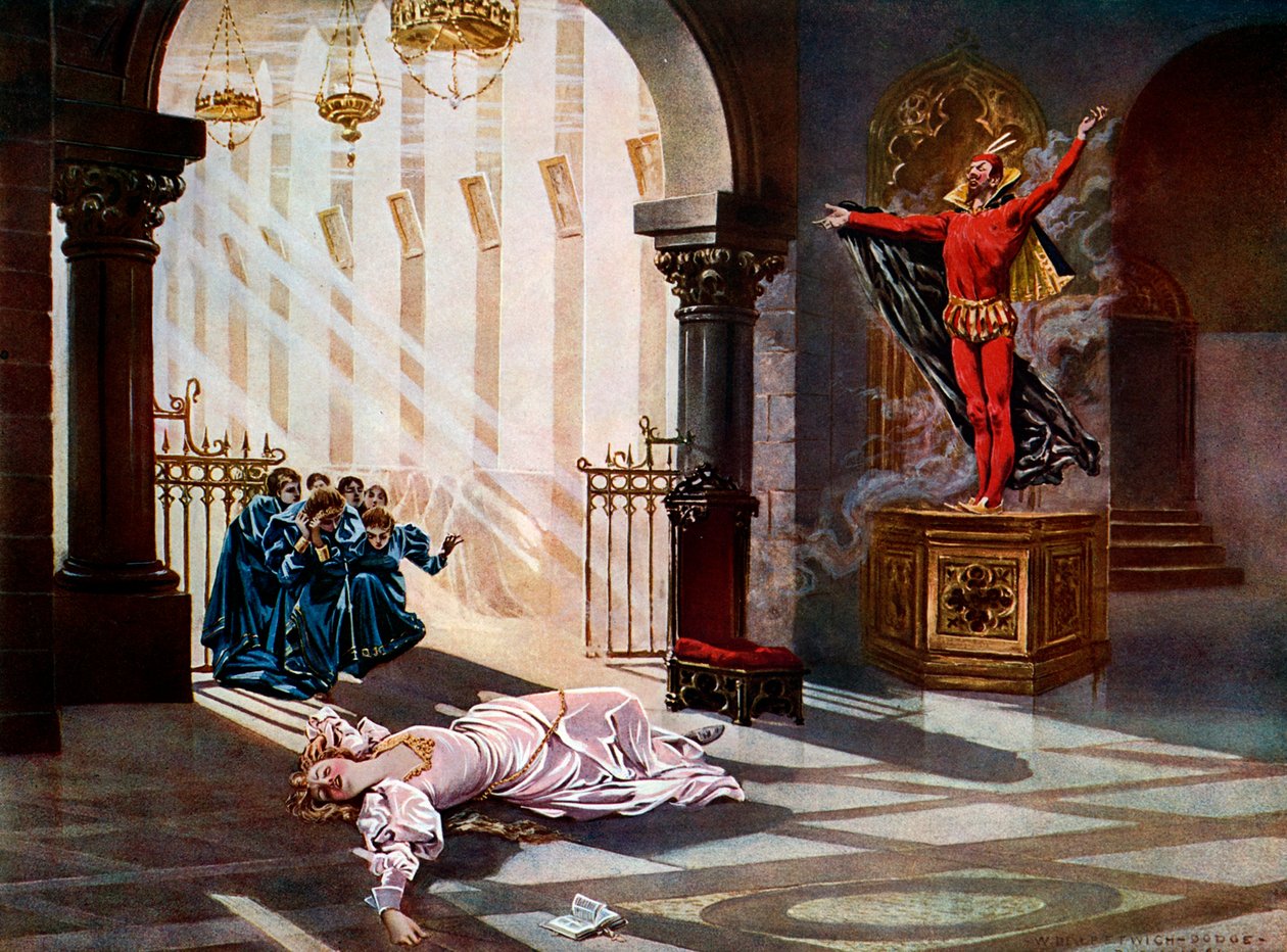 Faust, Act IV scene v by William de Leftwich Dodge