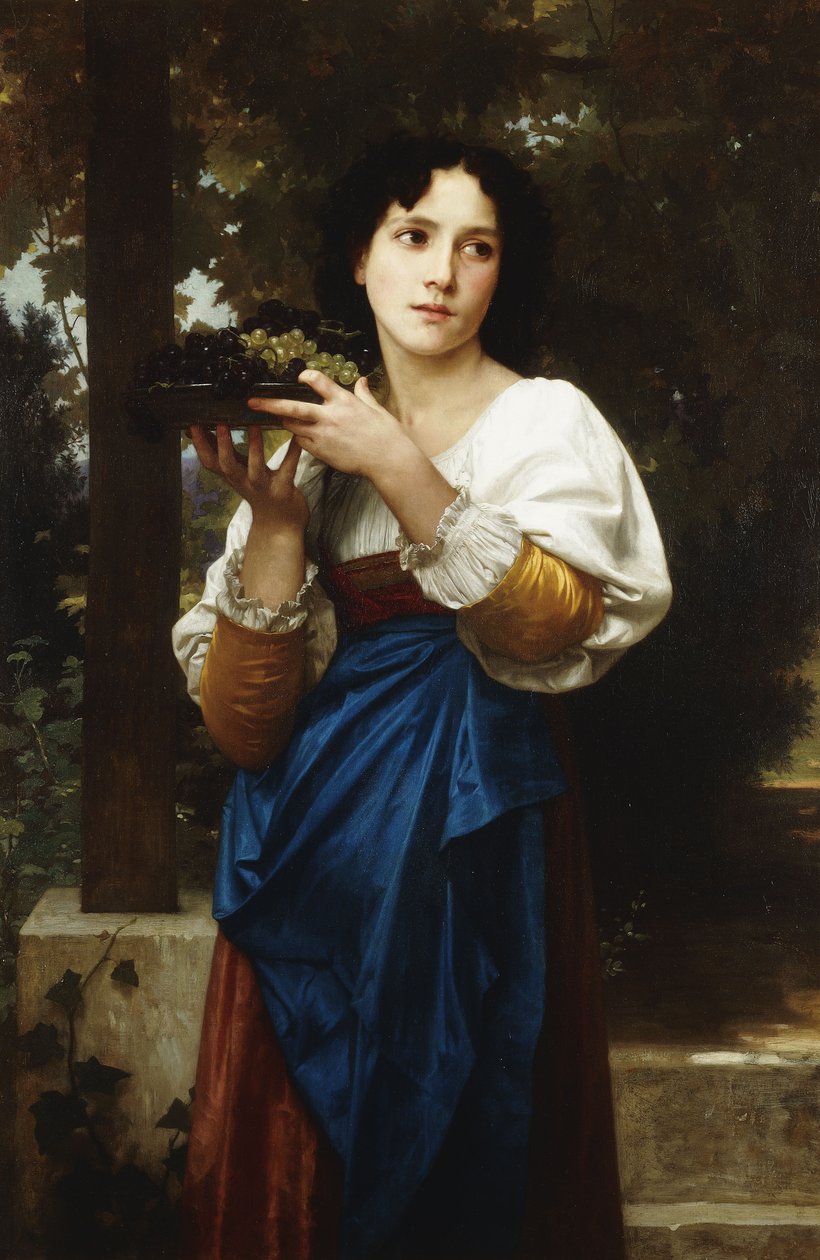 The Trellis, 1898 by William Adolphe Bouguereau