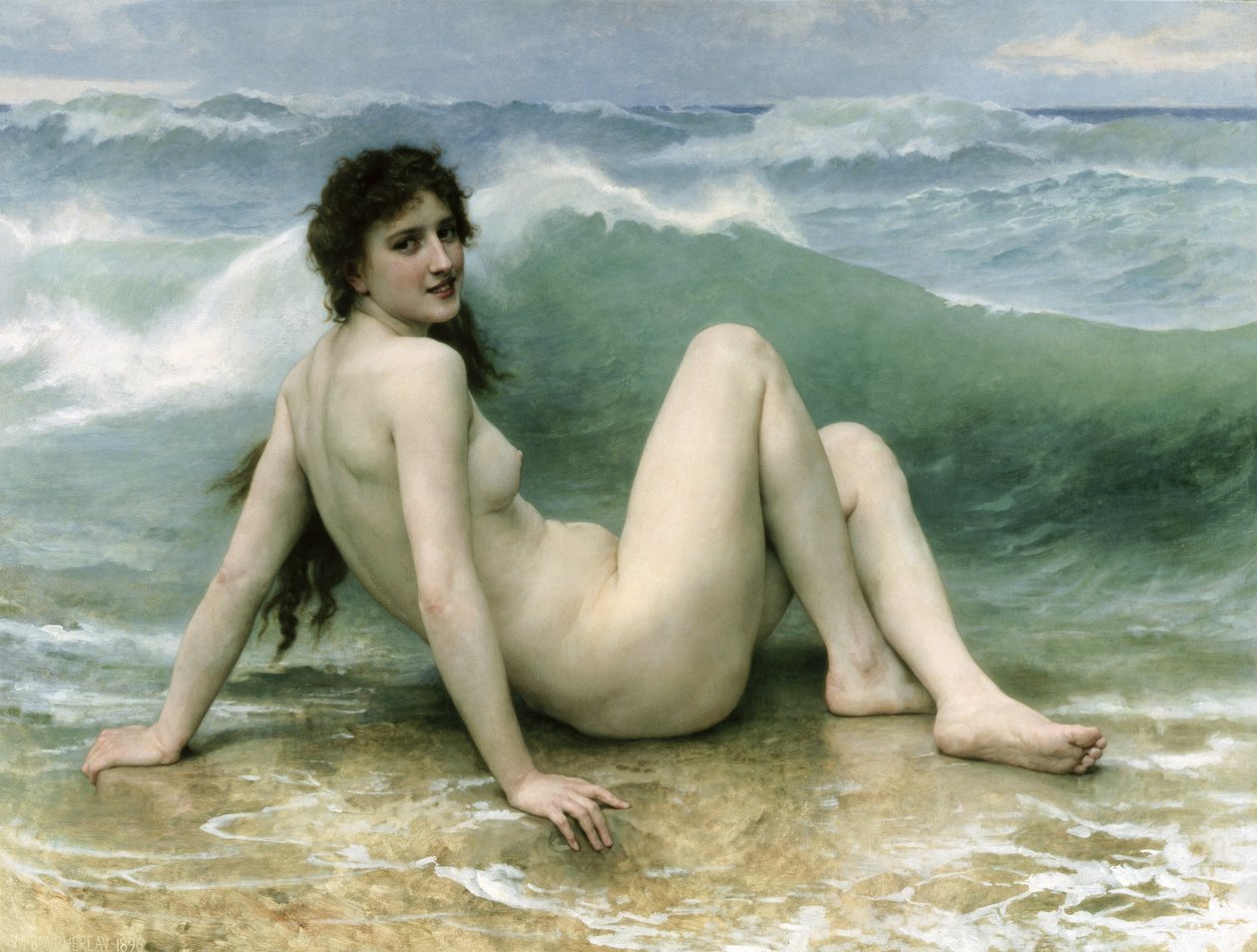 The Wave by William Adolphe Bouguereau