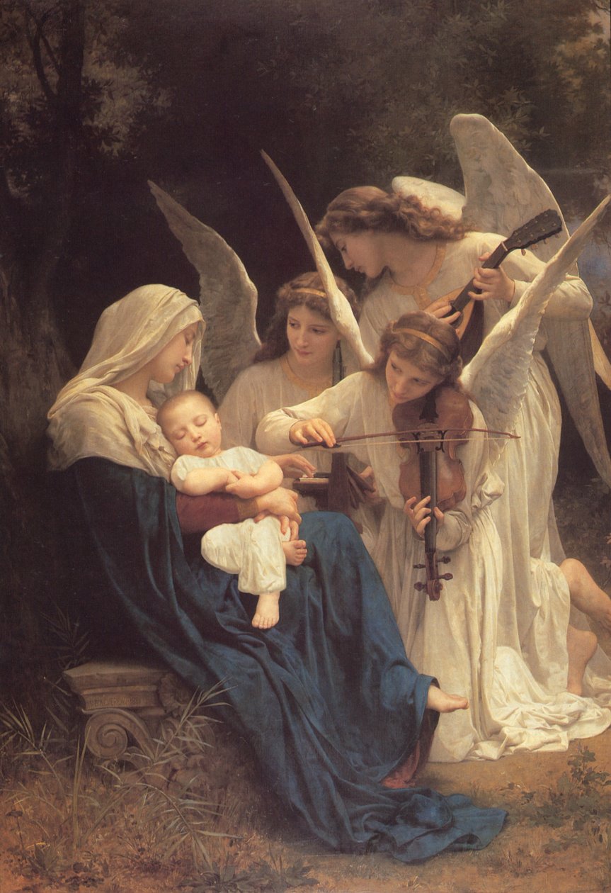 Song of the Angels by William Adolphe Bouguereau