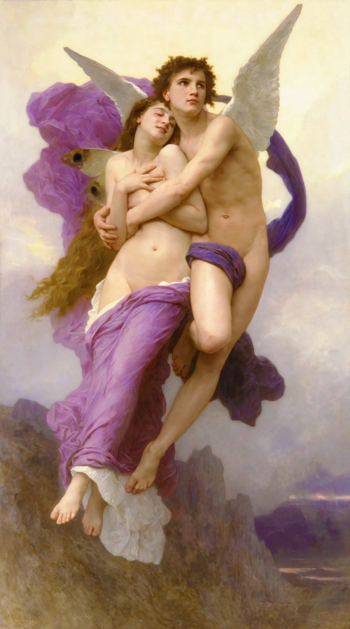 The Abduction of Psyche by William Adolphe Bouguereau