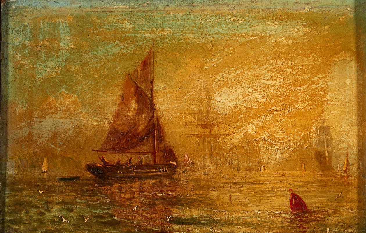 Rowing Out by William Adolphus Knell
