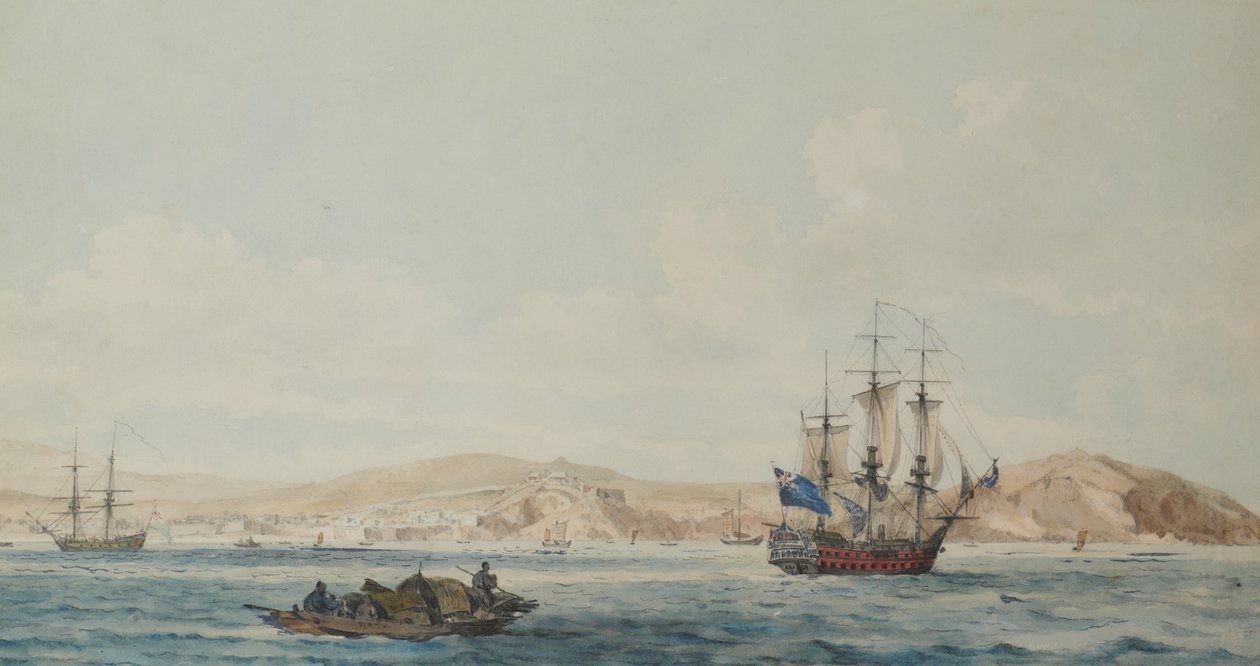 View of the City of Ten-Tchoo-foo by William Alexander