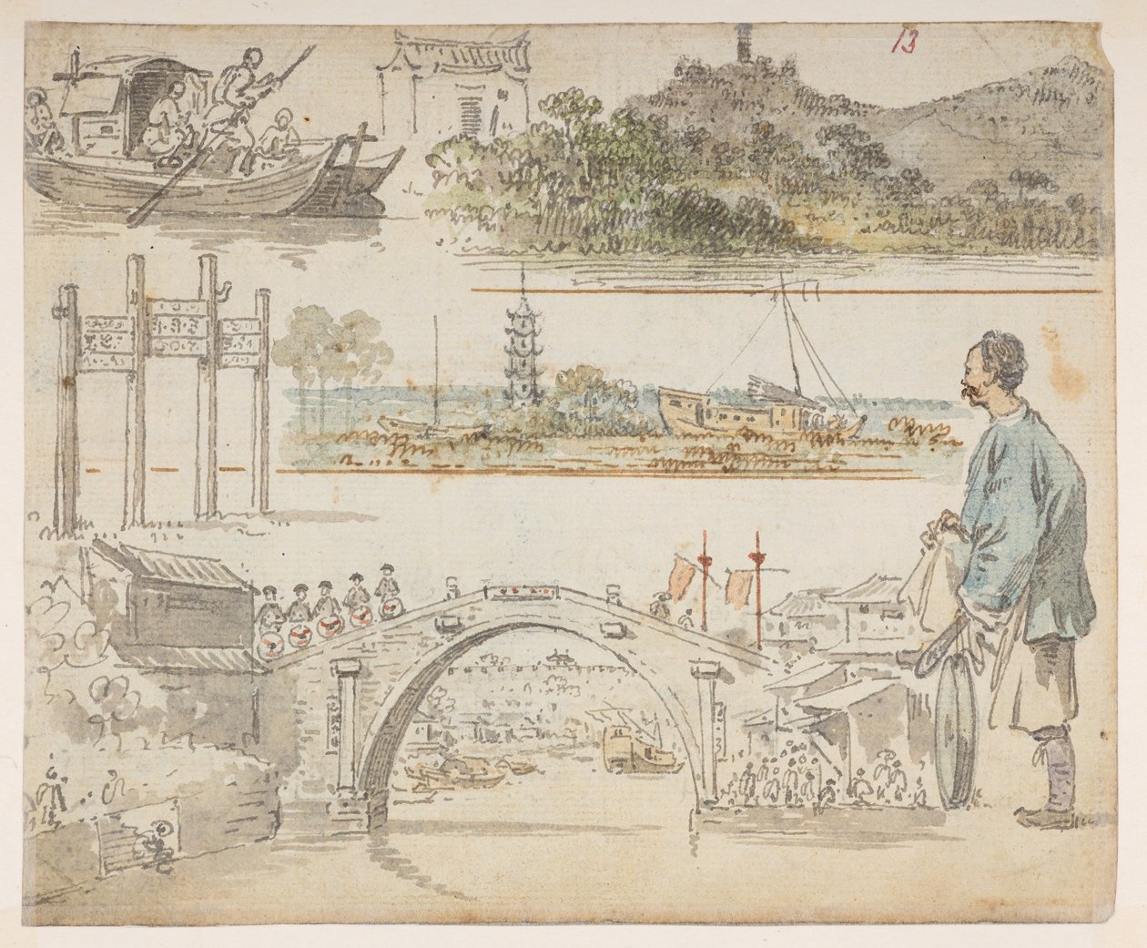 WD 959 section 2 f.13r by William Alexander