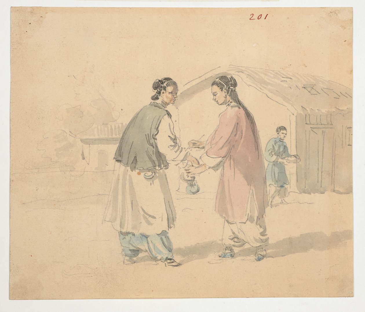WD 961 f.201 by William Alexander