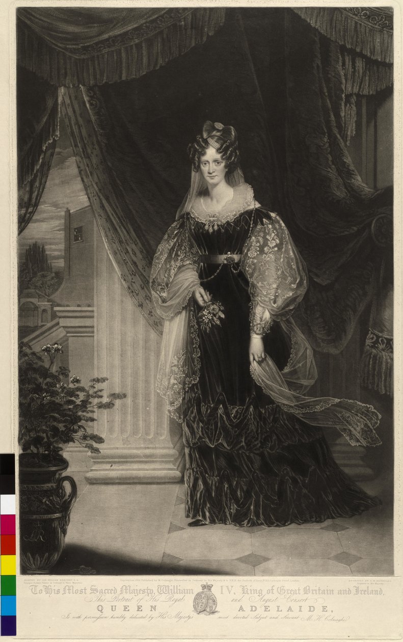 Princess Adelaide of Saxe-Meiningen by William Beechey