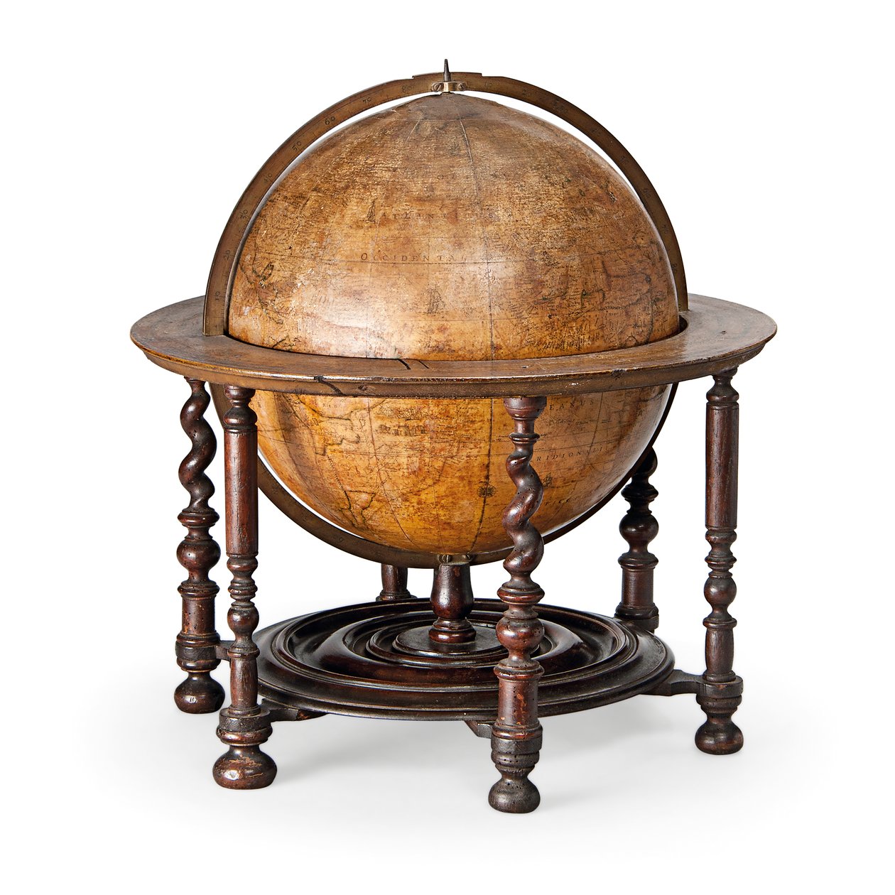 Early English Terrestrial Globe by William Berry