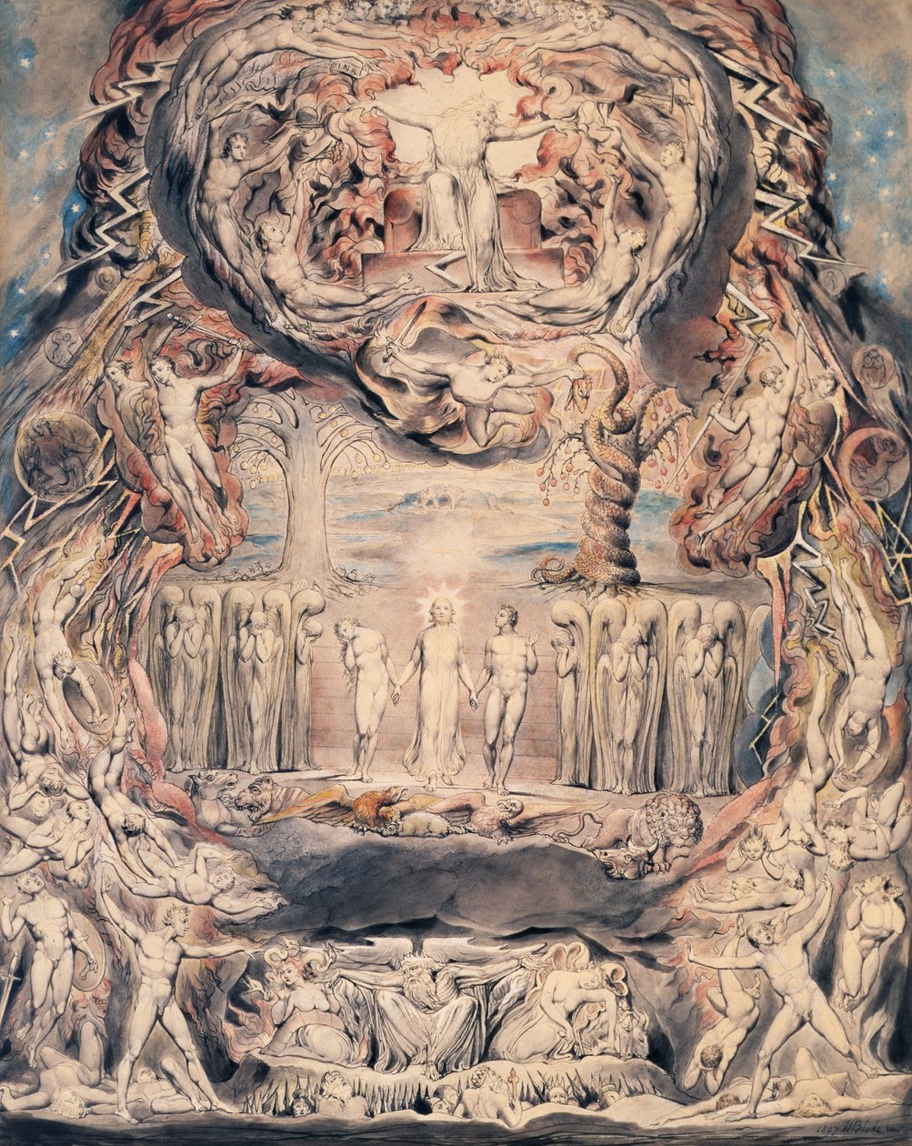 The Fall of Man by William Blake