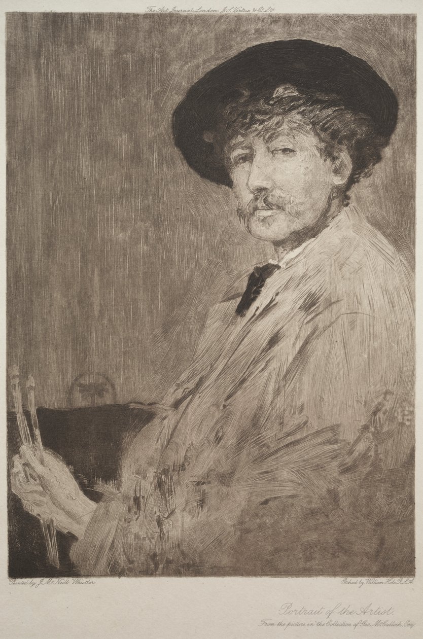 James McNeill Whistler by William Brassey Hole