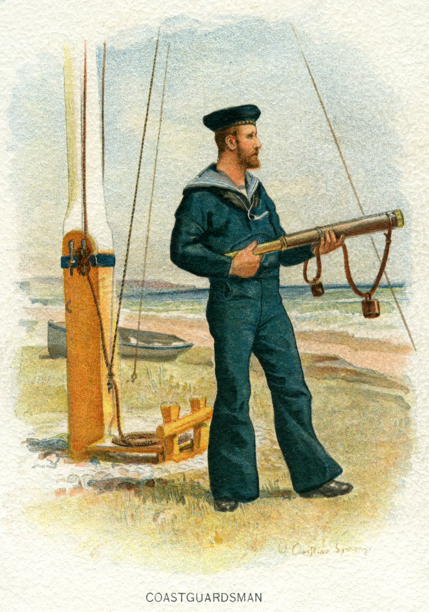 British Coastguardsman, c1890-c1893 by William Christian Symons