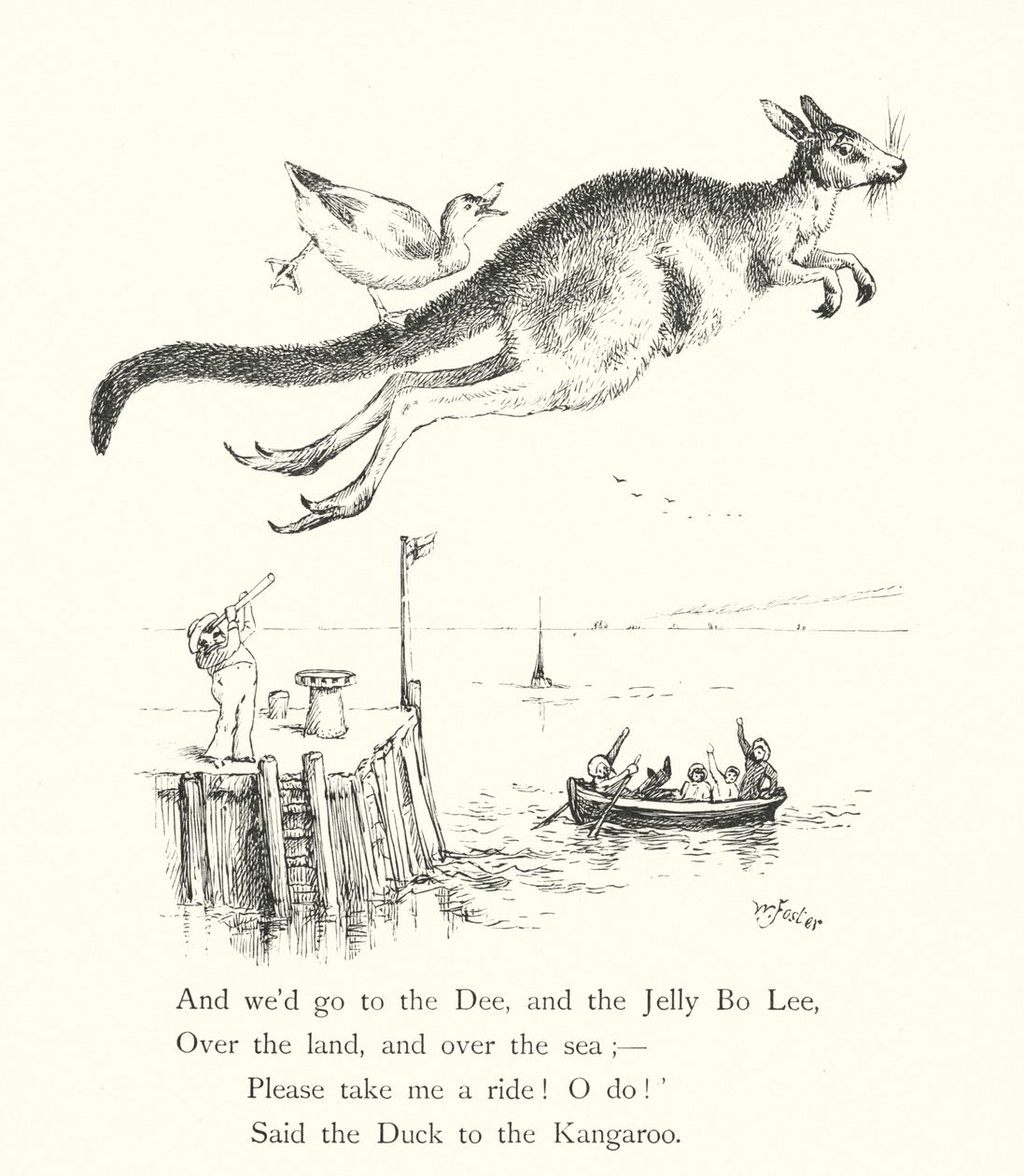 The Duck And The Kangaroo by William Foster