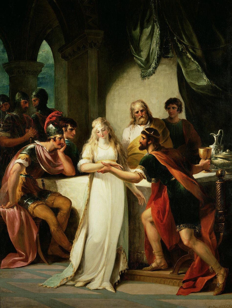 Vortigern and Rowena by William Hamilton