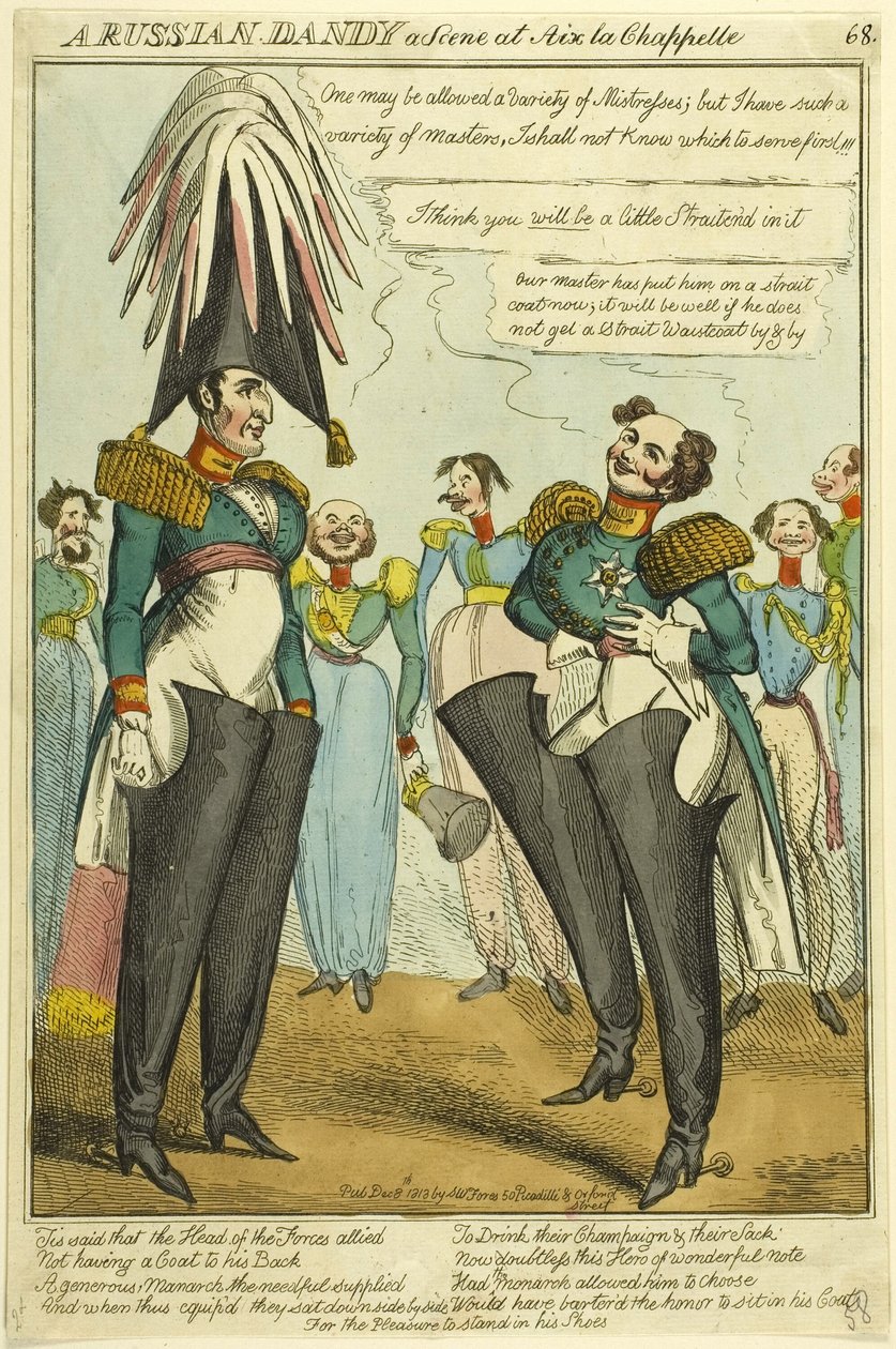 A Russian Dandy by William Heath