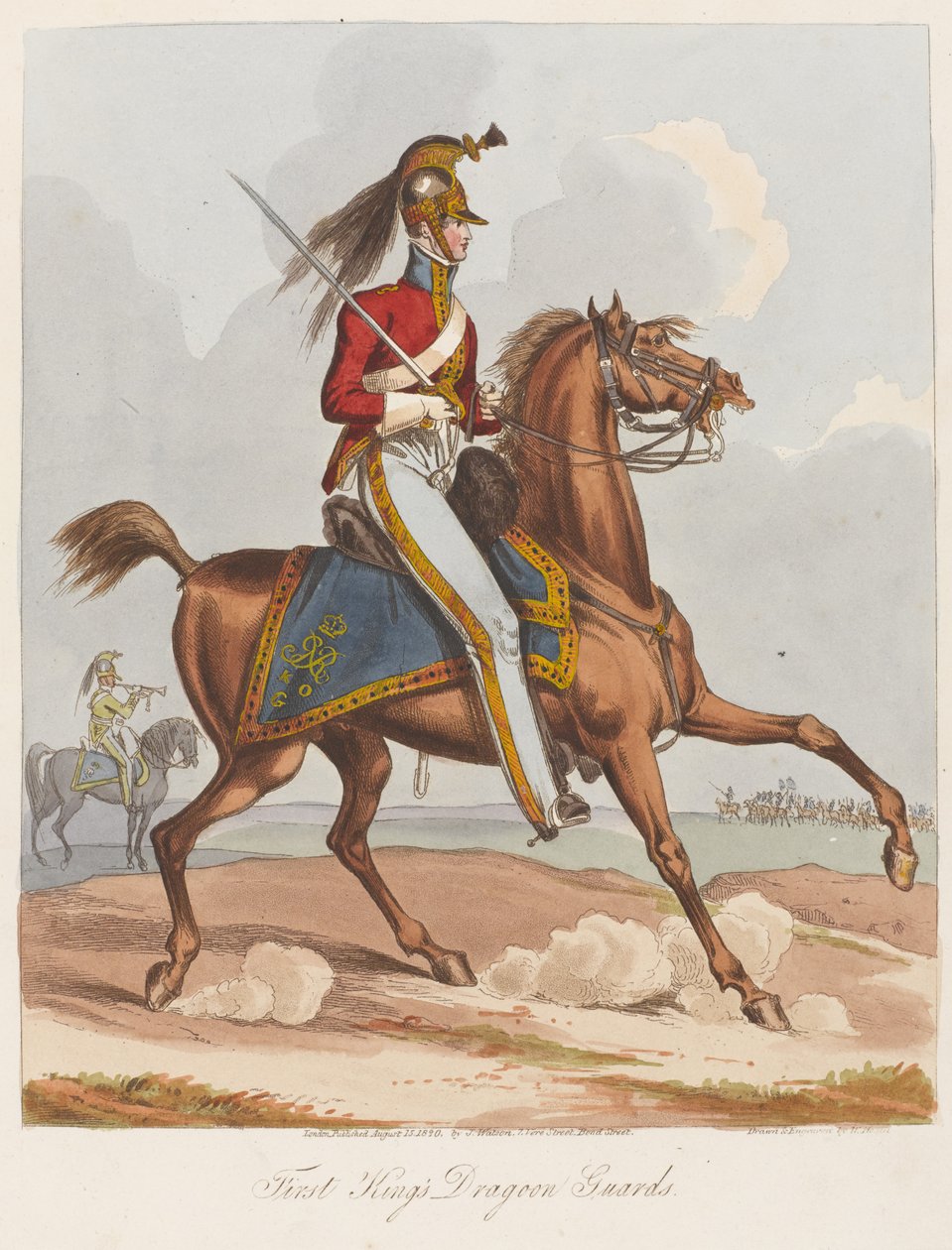 First Kings Dragoon Guards by William Heath