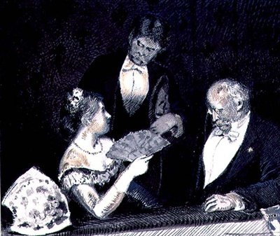Figures in an Opera Box by William Hicok Low
